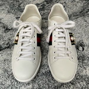 Gucci Ace studded leather sneaker